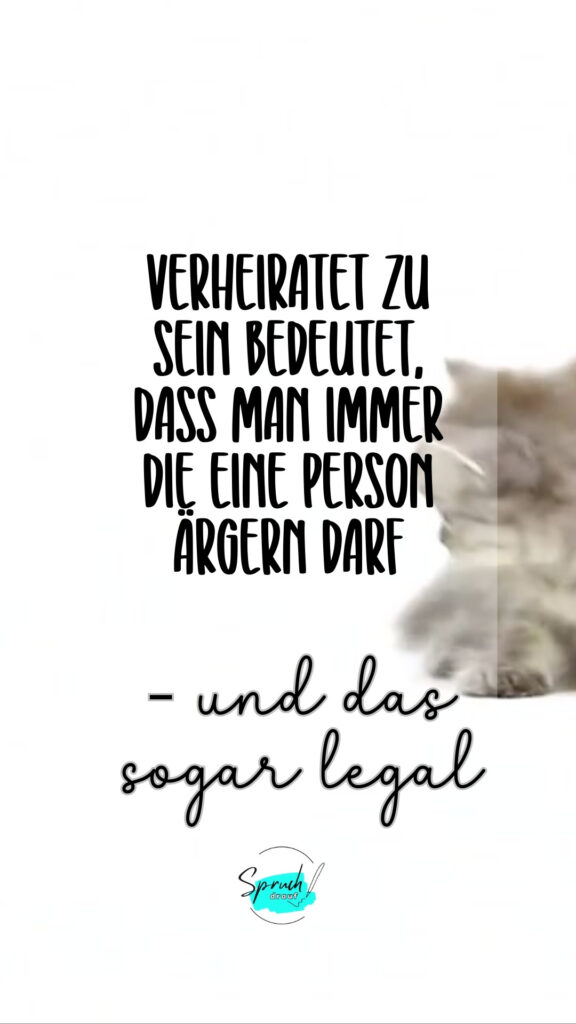 Hintergrundbild mit lustigem Spruch zur Hochzeit