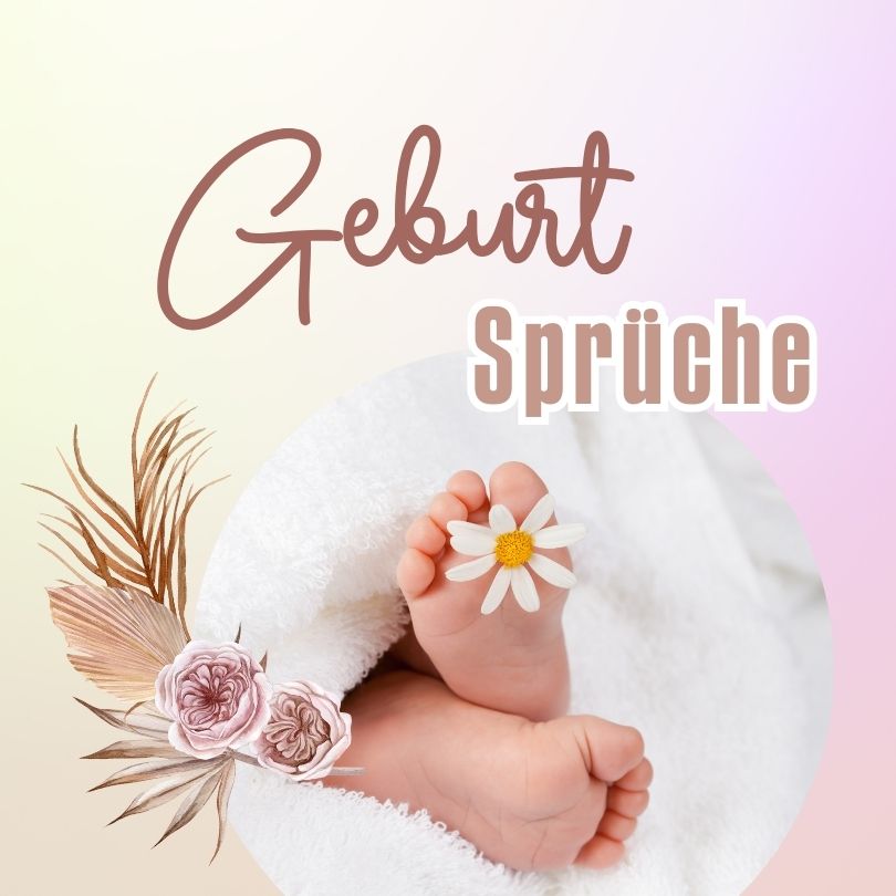 Beitragsbild für die Seite "Sprüche zur Geburt"