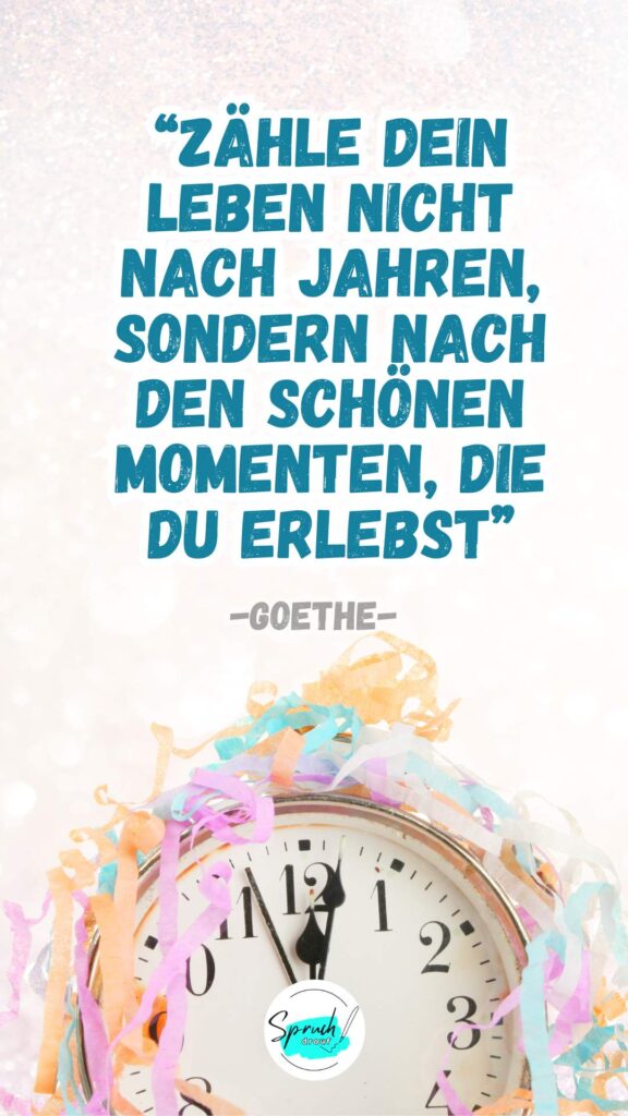 Hintergrundbild mit Zitat zum Thema Geburtstag