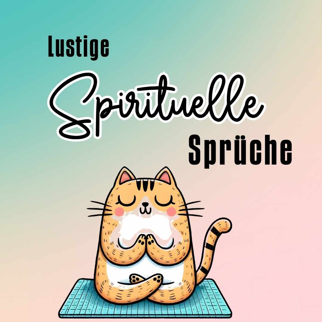 Vorschaubild der Seite mit der Spruchsammlung mit lustigen spirituellen Sprüchen.
