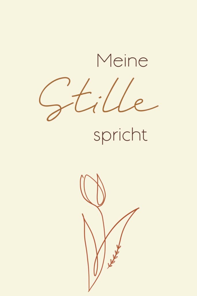 Positive Affirmation für innere Ruhe – Meine Stille spricht